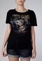 Blusa Punk Rock Preta - Marca Colcci