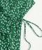 Vestido Curto Transpassado Estampado Levosch Verde - Marca 77VS LEVOSCH