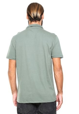 Camisa Polo Reserva Botões Verde