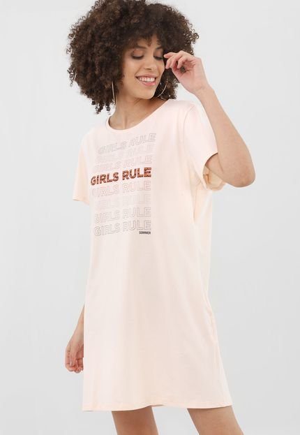 Vestido Sommer Curto Girls Rule Rosa - Marca Sommer