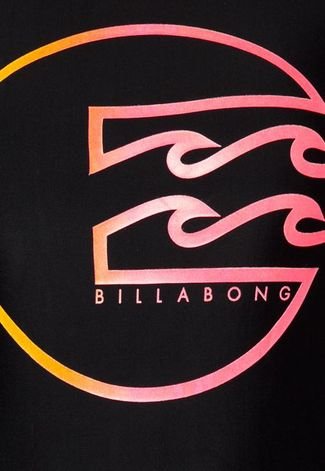 Body Billabong Logo Preto