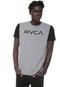 Camiseta RVCA Big Logo Cinza - Marca RVCA