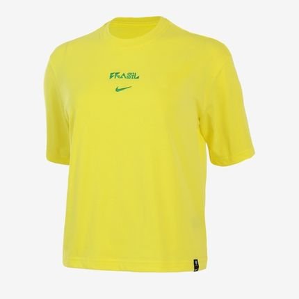 Camiseta Nike Brasil Feminina - Marca Nike