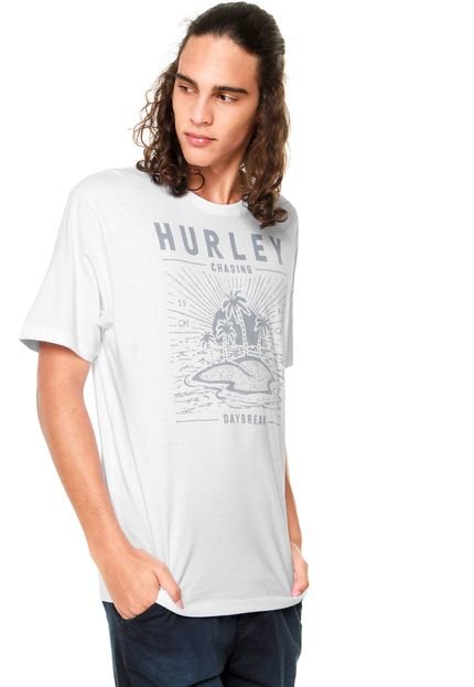 Camiseta Manga Curta Hurley Dawn Patrol Branca - Marca Hurley