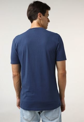 Camiseta John John Logo Azul-Marinho - Compre Agora