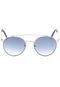 Óculos de Sol Polo London Club Aviador Geométrico Dourado/Azul - Marca PLC