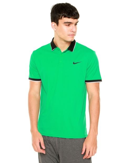 Camisa Polo Nike Dry Solid Verde - Marca Nike