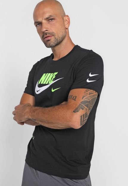 Camiseta Nike Sportswear Nsw Pack 2 Preta - Marca Nike Sportswear