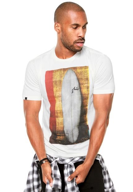 Camiseta Rusty Quiver Branco - Marca Rusty