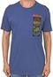 Camiseta Volcom Option Azul - Marca Volcom