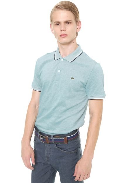 Camisa Polo Lacoste Slim Fit Verde - Marca Lacoste
