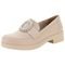 Mocassim Feminino Via Marte 011001 A5830001 Bege - Marca Via Marte