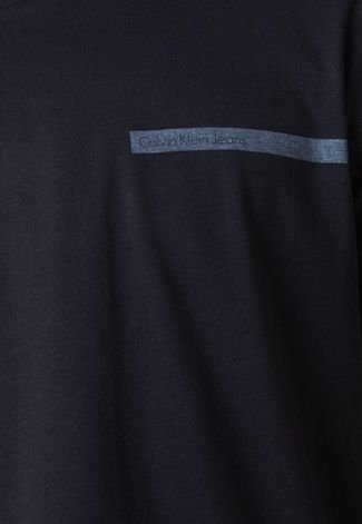Camiseta Calvin Klein Jeans Simple Preta