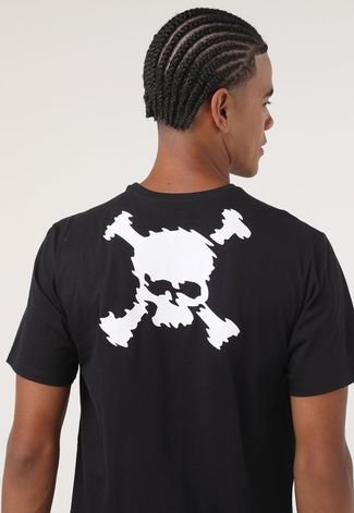 Camiseta Oakley Heritage Skull Graphic Black Camo - l Surftrip l