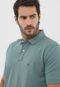 Camisa Polo Tommy Hilfiger Reta Logo Verde - Marca Tommy Hilfiger