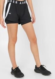 Short Negro-Blanco UNDER ARMOUR Play Up 2 in1