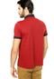 Camisa Polo DAFITI EDGE Malha Listra Vermelha - Marca DAFITI EDGE