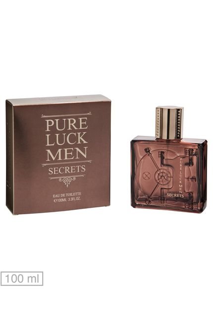 Perfume Pure Lucky Secrets Men 100ml - Marca Coscentra