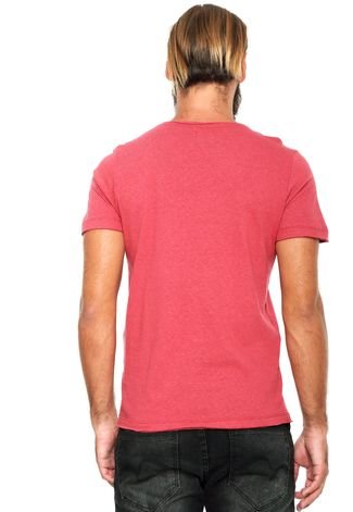 Camiseta Colcci Estampada Vermelha