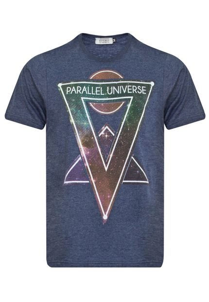 Camiseta FiveBlu Parallel Universe Azul - Marca FiveBlu