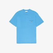 Camiseta Lacoste de algodão com bolso de peito Azul - Marca Lacoste