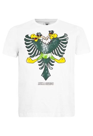 Camiseta Cavalera Estampa Du Dudu e Edu - Branca - Camisetas