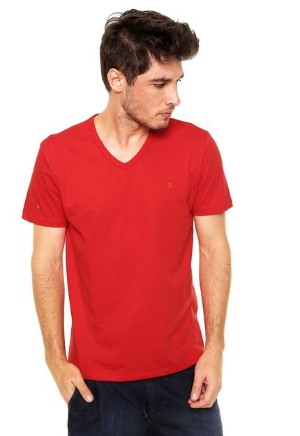 Camiseta Forum Slim Vermelha - Marca Forum