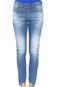 Calça Jeans Mix Jeans Cigarrete Estonada Azul - Marca Mix Jeans