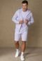 Blusa de Moletom Aberta Polo Ralph Lauren Com Capuz Lilás - Marca Polo Ralph Lauren