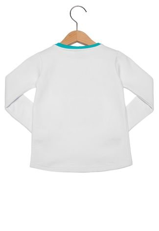 Camiseta Tricae Fancy Girl Infantil Branca