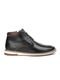 Sapato Masculino Cano alto Oxford Esporte Fino Couro Legitimo Preto - Marca FRANCA GRIFFE