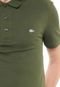 Camisa Polo Lacoste Slim Logo Verde - Marca Lacoste