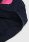Blusa de Moletom Kyly Infantil Borboletas Azul-Marinho - Marca Kyly