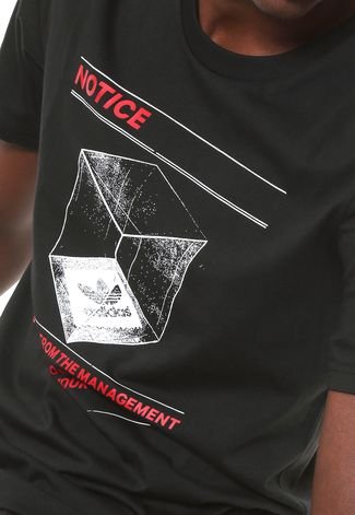 Camiseta adidas Skateboarding Disorder T Preta