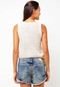 Blusa My Place Fatale Bege - Marca My Place