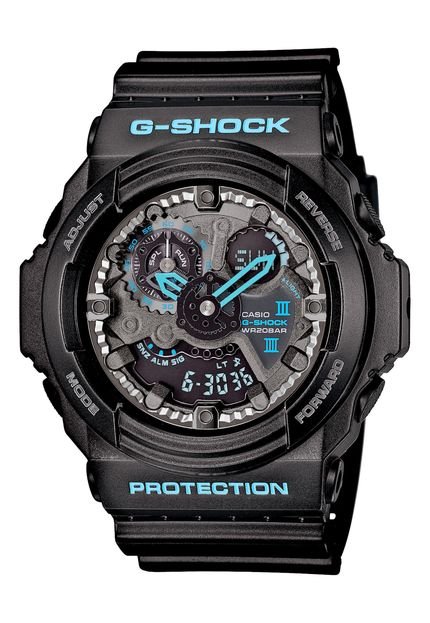 Relógio  G-Shock GA-300BA-1ADR Preto - Marca G-Shock
