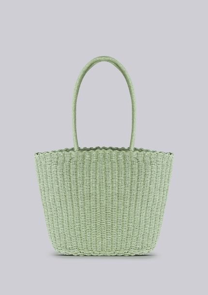 Bolsa Tote Feminina De Palha - Marca Hering