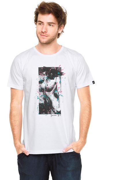 Camiseta Juice It Ink Splash Branca - Marca Juice It