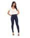 Calça Jeans Skinny Hot Feminina Cintura Alta Extreme Power Cós Largo 22796 Escura Consciência - Marca Consciência