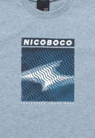 Camiseta Nicoboco Menino Frontal Azul