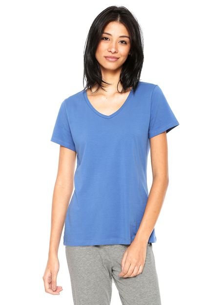 Blusa Liz Iris Azul - Marca Liz