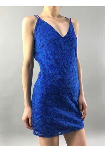 Dafiti vestido azul top