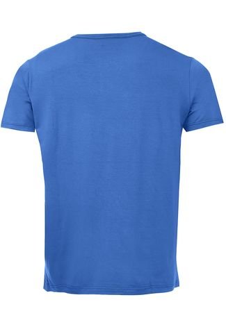 Camiseta Malwee Bordada Azul
