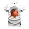 Camiseta Plus Size Confortável Premium Macia Wiz Khalifa Lateral - Branco - Marca Nexstar