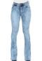 Calça Jeans GRIFLE COMPANY Flare Acid Azul - Marca GRIFLE COMPANY