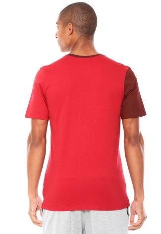 Camiseta Nike Sportswear Tee Asym Jdi Vermelha