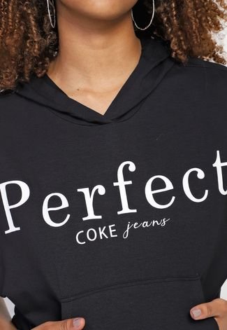 Blusa Coca-Cola Jeans Perfect Preta