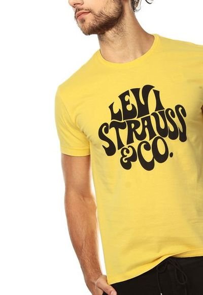 Camiseta levis 2025 amarilla