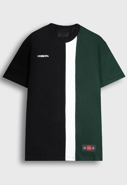 Camiseta Streetwear Recorte Green Prison - Marca Prison