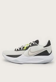 Tenis Basketball Blanco-Negro-Verde Nike Precision VI